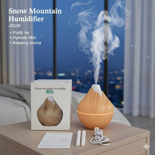 Vintage Steam Train Aromatherapy Diffuser & Ring Mist Humidifier
