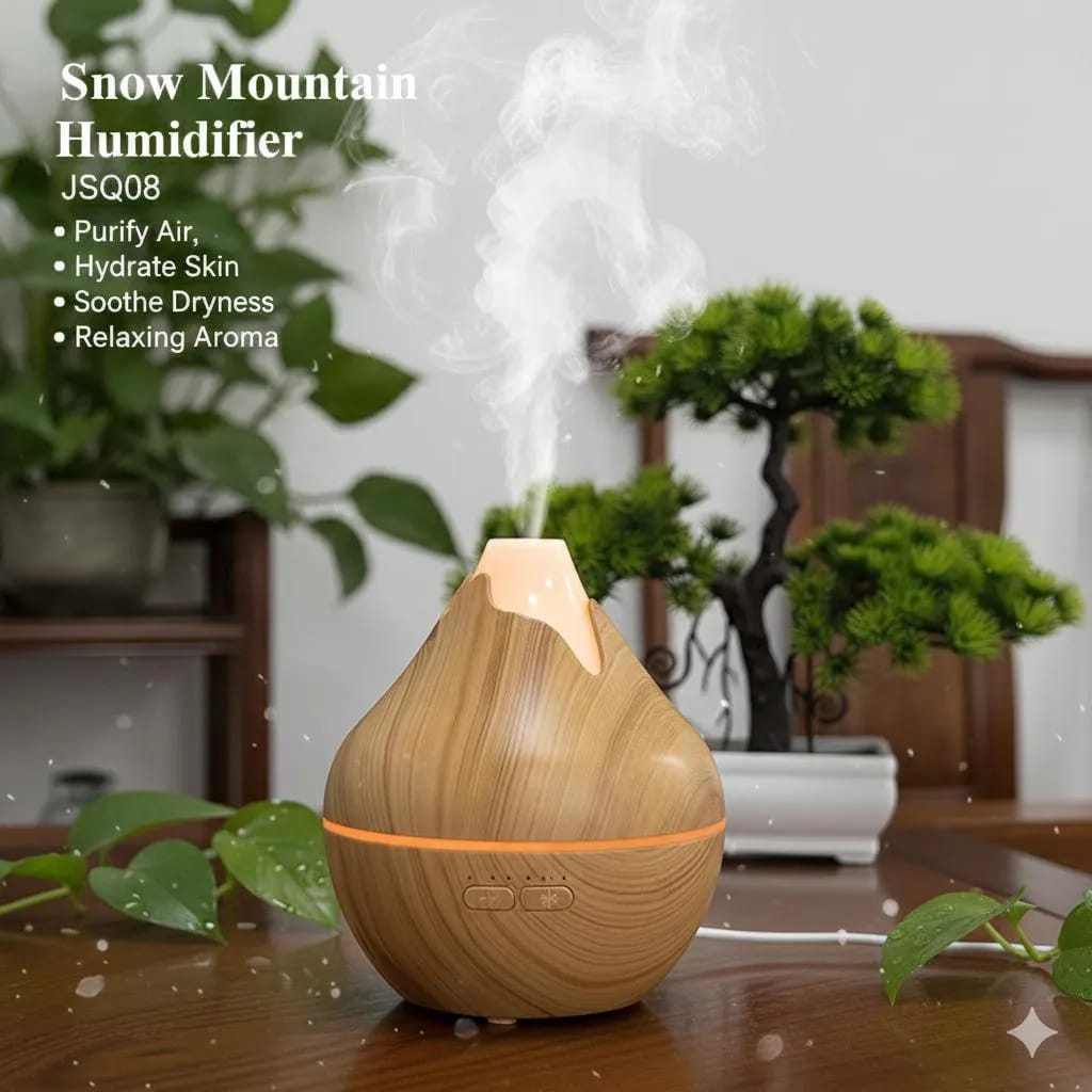 Vintage Steam Train Aromatherapy Diffuser & Ring Mist Humidifier