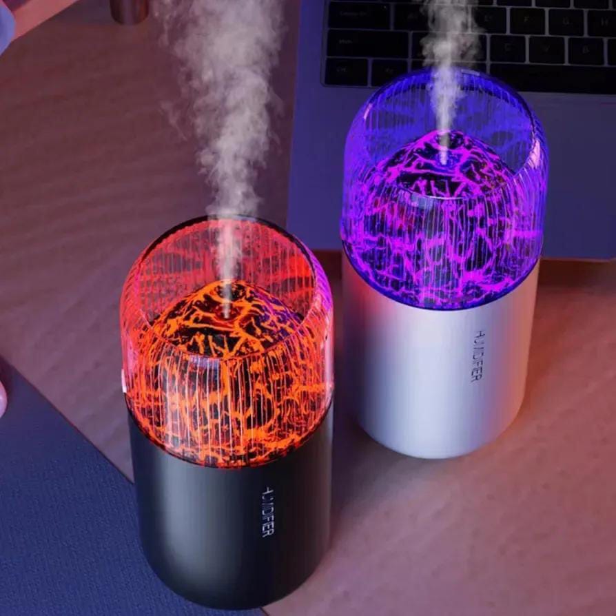 Volcano Flame LED Humidifier & Aroma Diffuser