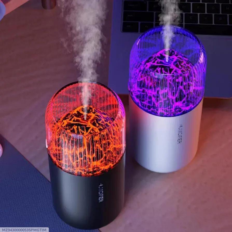 Volcano Flame LED Humidifier & Aroma Diffuser