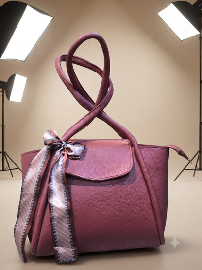Elegant Women's Soft PU Leather Tote Handbag