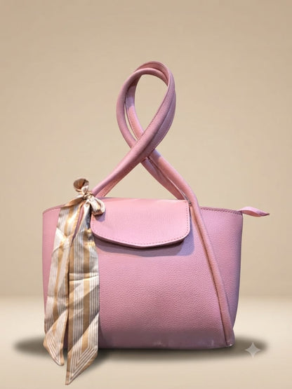 Elegant Women's Soft PU Leather Tote Handbag