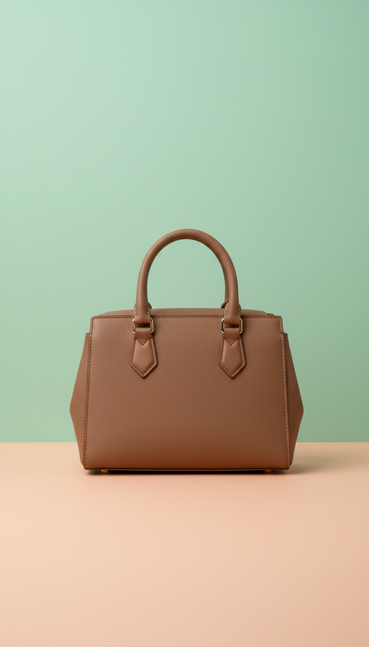 Mocha Accent Mini Satchel